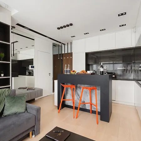 Golden - Mennica Residence, Panoramic View&119 Apartamento